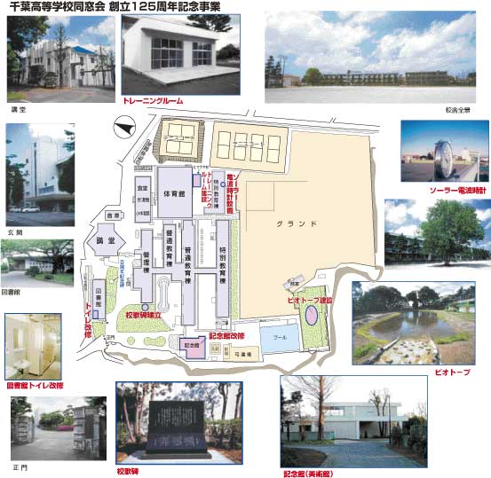 校舎全景配置図